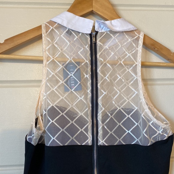 Mesh Insert Bodysuit Size Medium - Picture 10 of 16